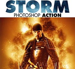 极品PS动作－穿越火线：Storm Photoshop Action